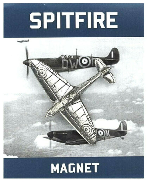 Spitfire Fridge Magnet on backing card