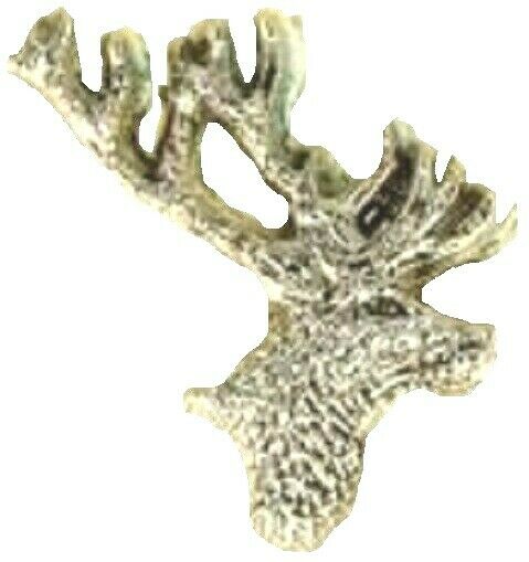 Scottish Stags Head Badge