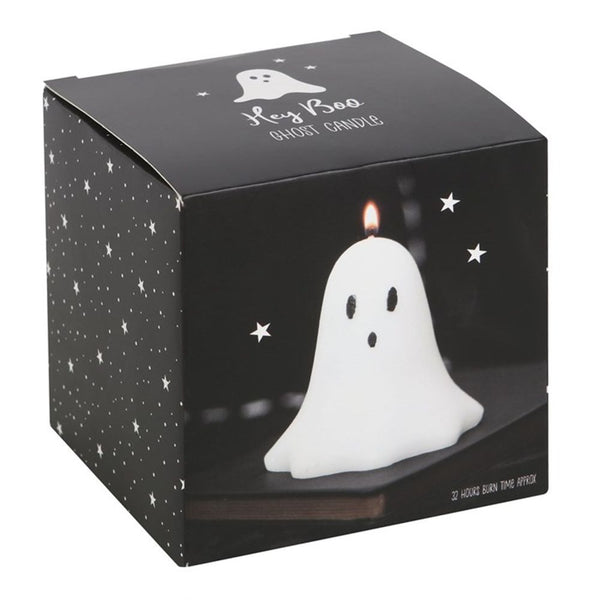10cm Unscented Ghost Candle
